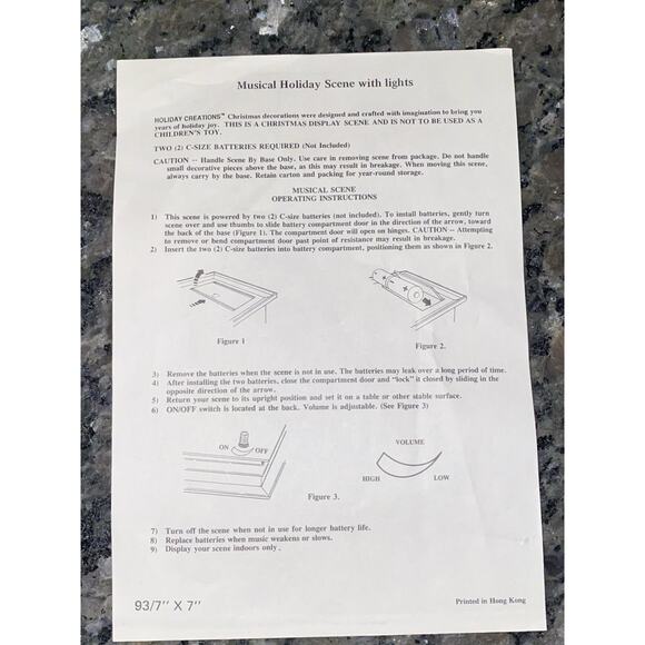 VTG Holiday Creations Holiday Scene Dickens Scrooge Music Christmas Miser 10.5” - Picture 10 of 13